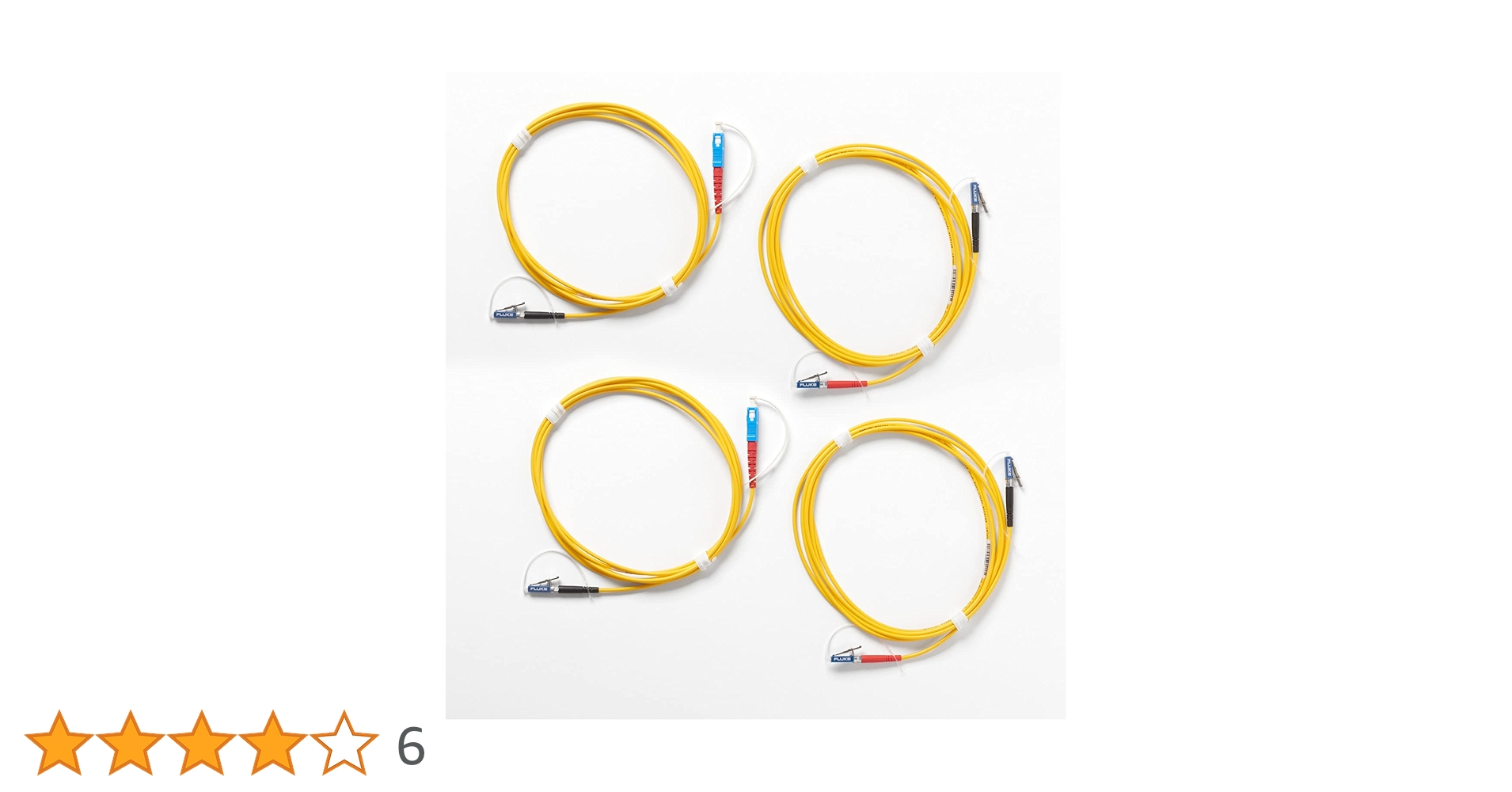 Fluke光ケーブル試験コード5本セット Amazon | Fluke Networks シングルモードテスト参照コードキット